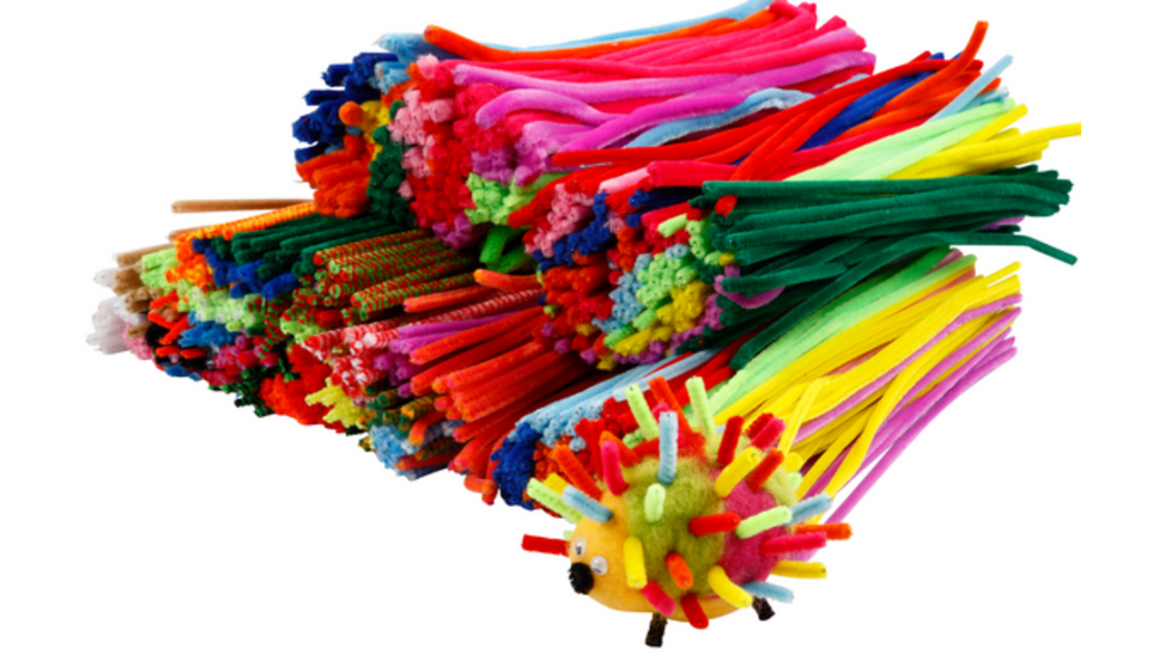Chenilledraad Creativ Company 30cm dikte 4, 6, 9mm 700 stuks assorti