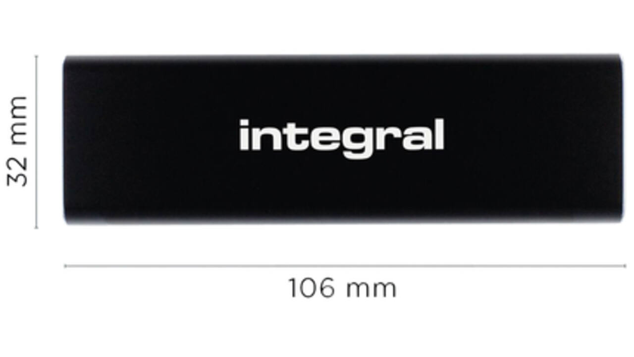 SSD Integral USB-C extern portable 3.2 500GB