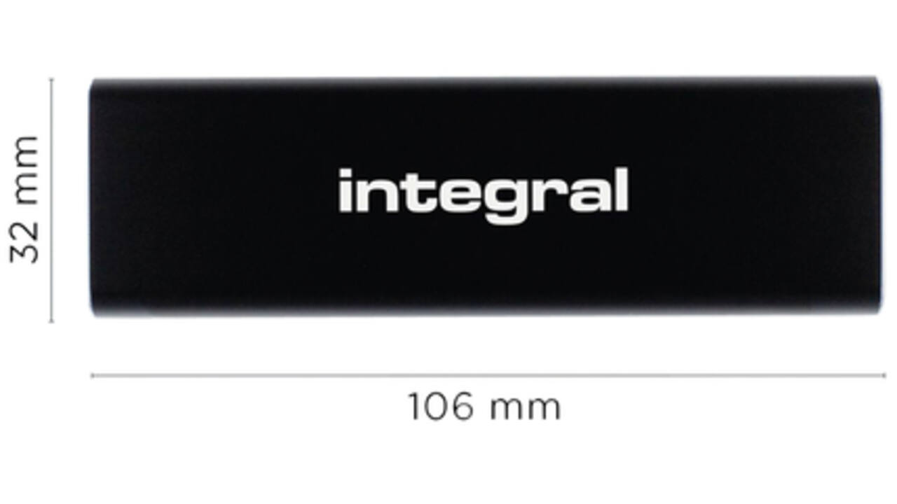 SSD Integral USB-C extern portable 3.2 1TB