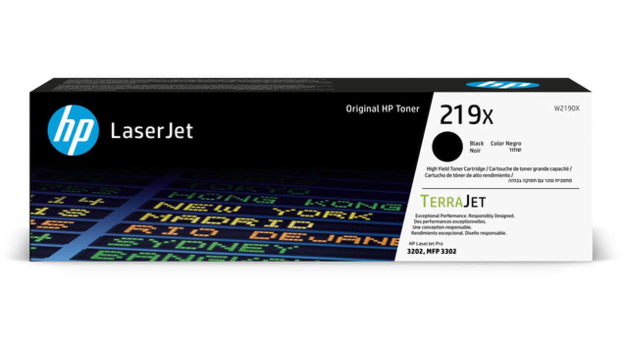 Tonercartridge HP W2190X 219X zwart