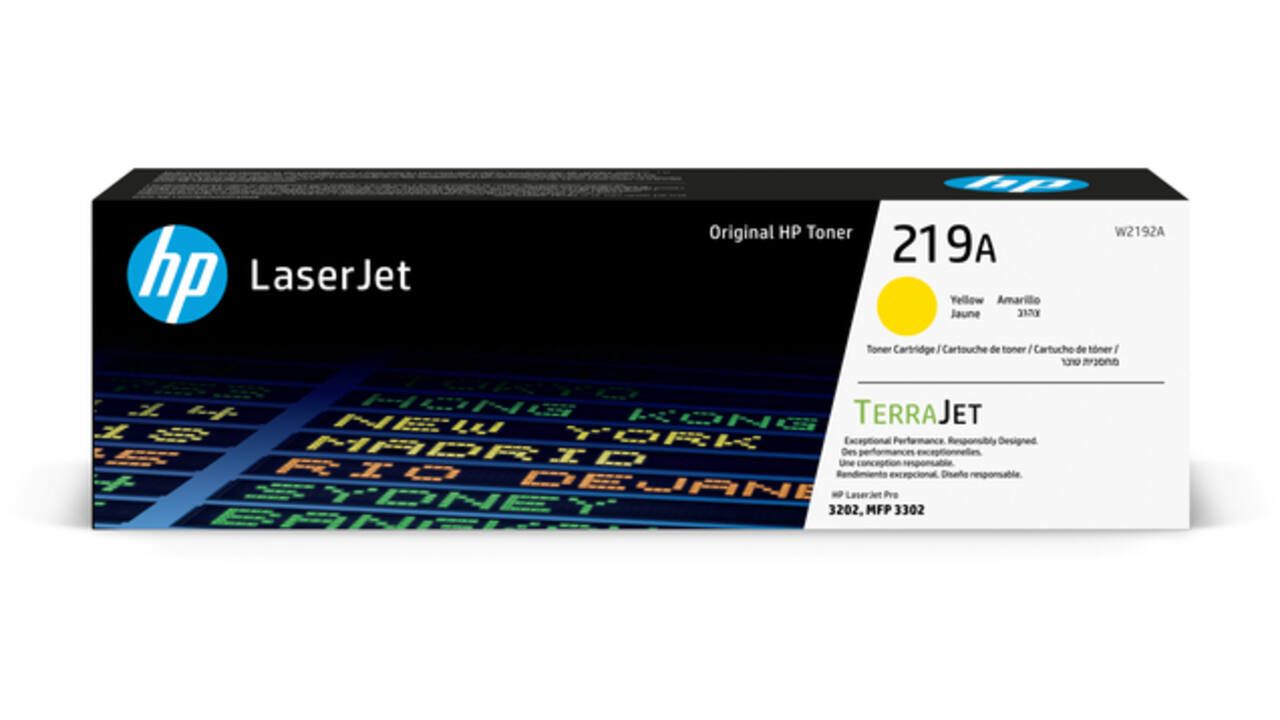Tonercartridge HP W2192A 219A geel