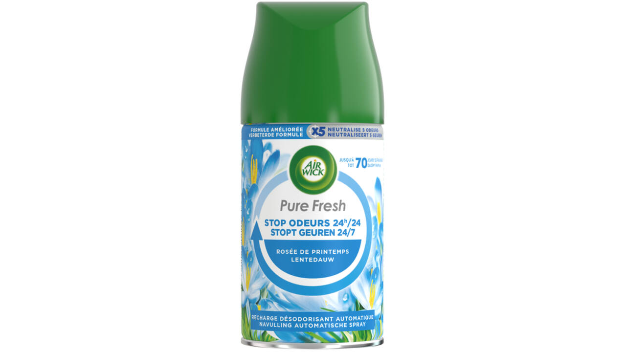 Luchtverfrisser AirWick PF Lentedauw refill 250ml