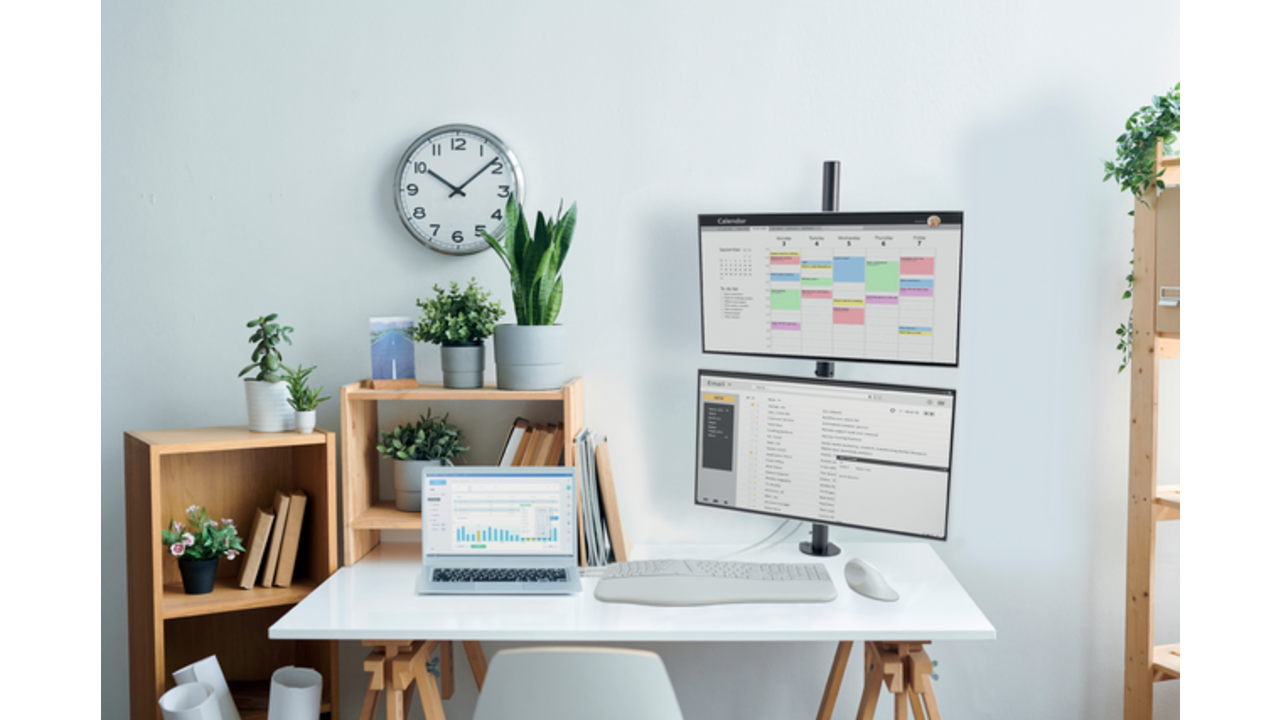 Monitorarm Kensington Dubbele Verticale Bevestiging
