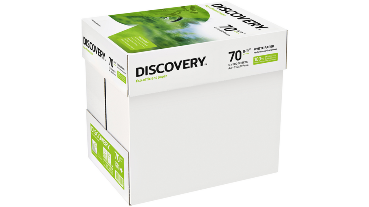 Kopieerpapier Discovery A4 70gr wit 500vel