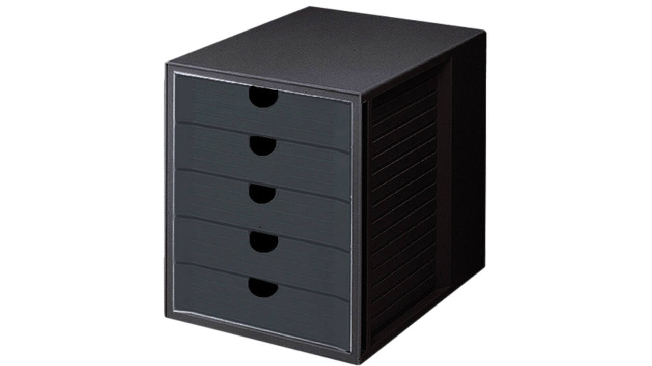 Ladenbox Han 1450 5 gesloten laden zwart