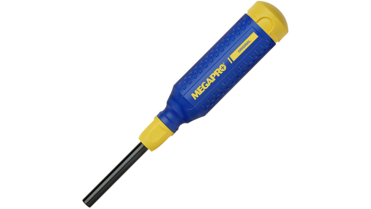 Schroevendraaier Megapro Original met 15 bits blauw