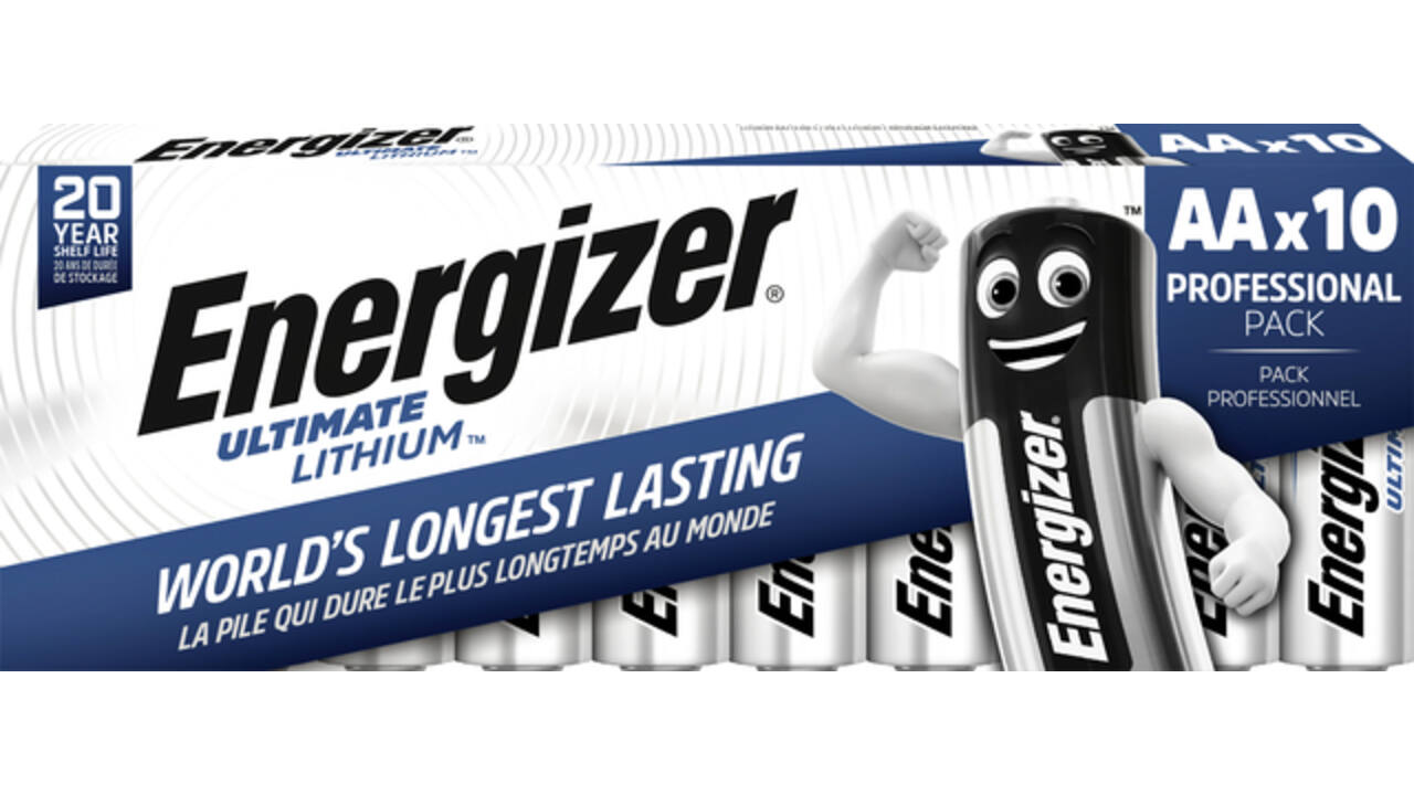 Batterij Energizer Ultimate Lithium 10xAA