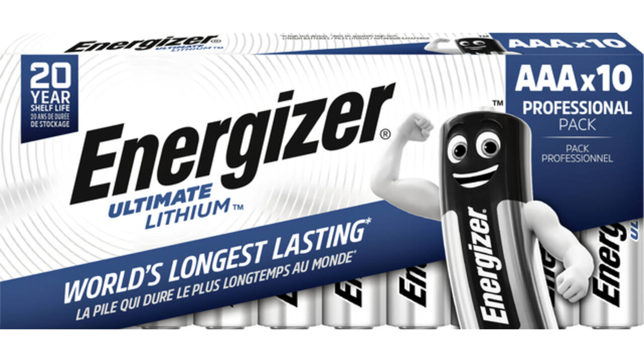 Batterij Energizer Ultimate Lithium 10xAAA