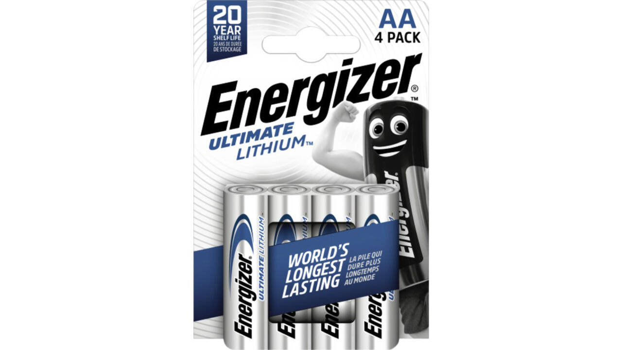 Batterij Energizer Ultimate Lithium 4xAA