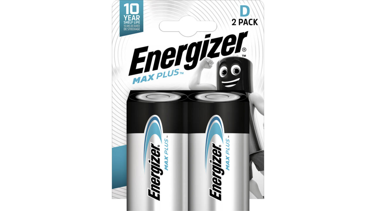 Batterij Energizer Max Plus 2xD alkaline