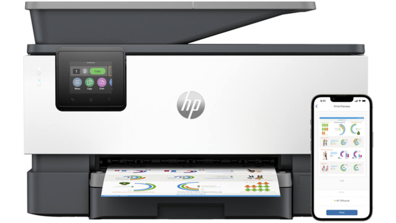 Multifunctional inktjet printer HP Officejet 9120E