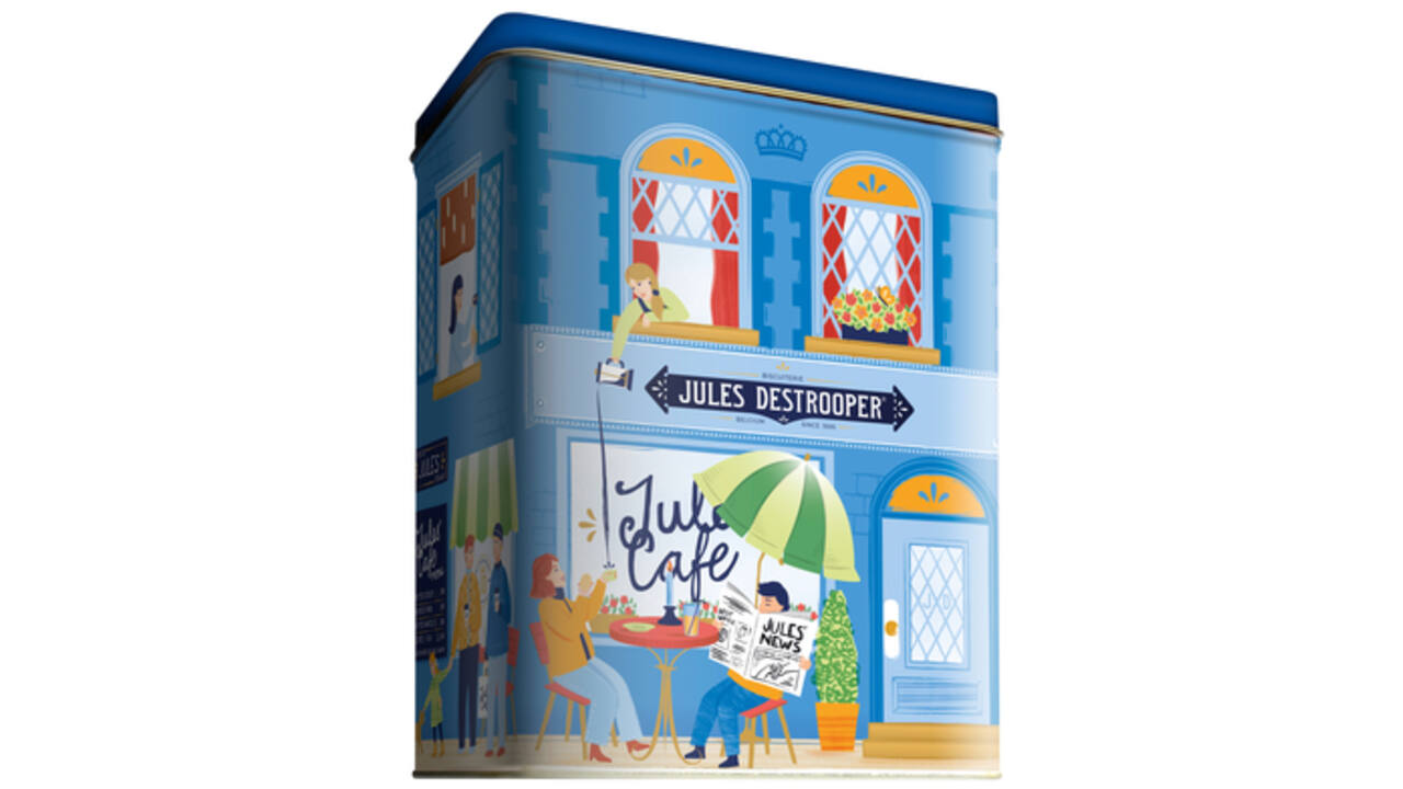 Koekjes Jules Destrooper Vlaamse Huisjes