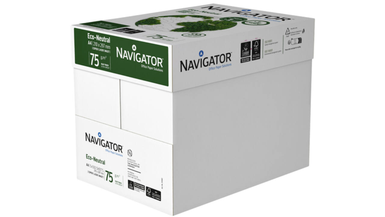 Kopieerpapier Navigator Eco-Neutral A4 75gr wit 500vel