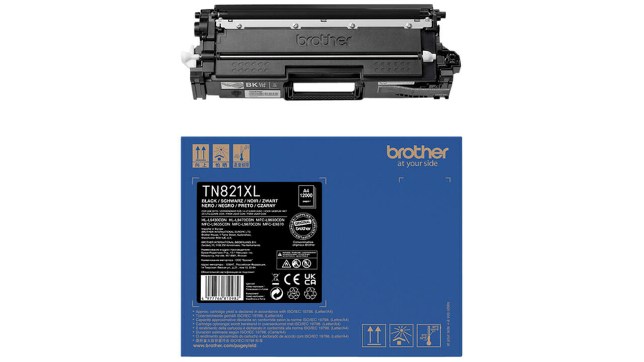 Toner Brother TN-821XLBK zwart