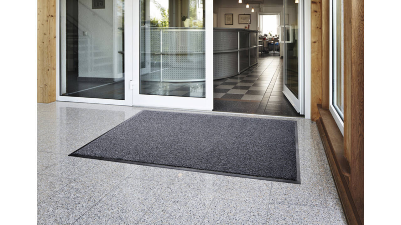 Inloopmat Iron-Horse Light Indoor Pro 60x85cm graniet