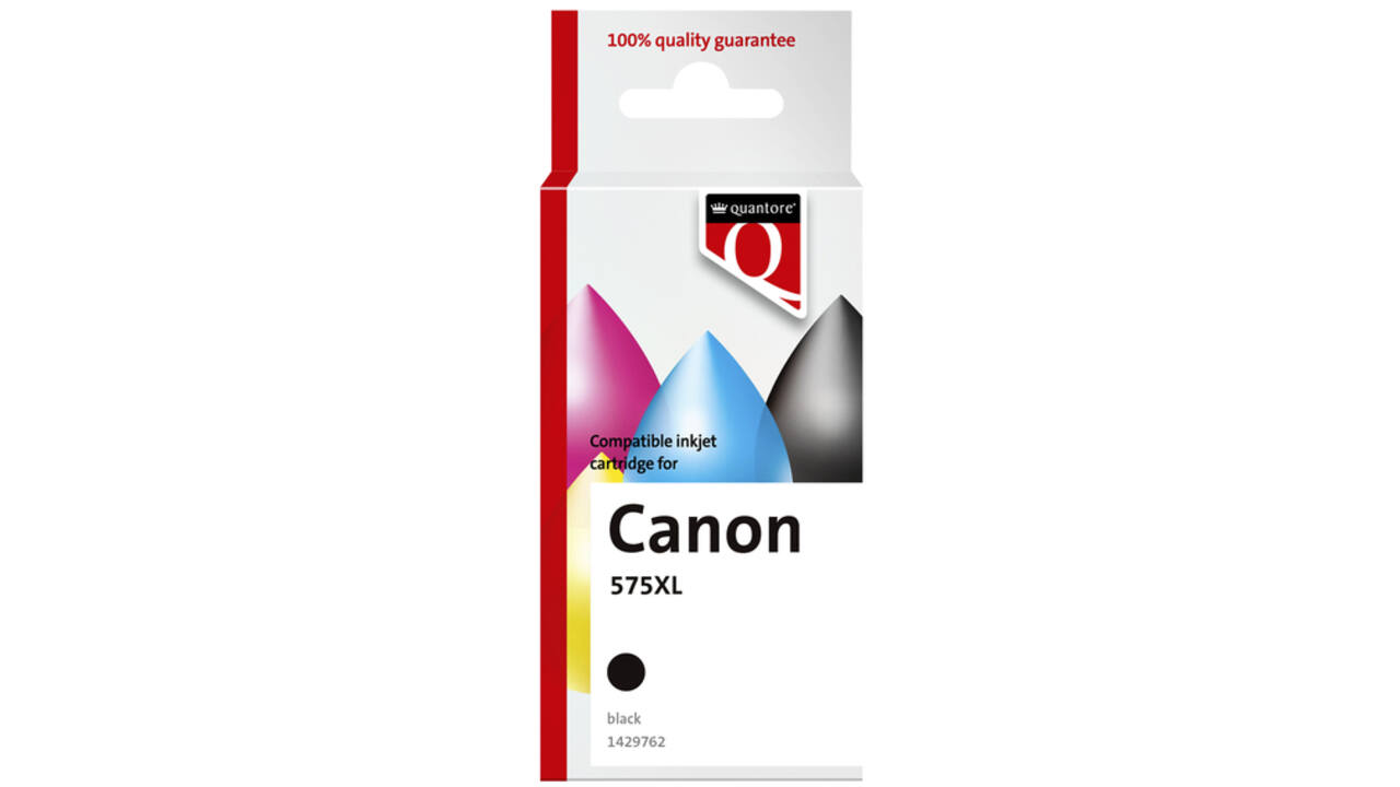 Inktcartridge Quantore alternatief tbv Canon Pg-575XL zwart