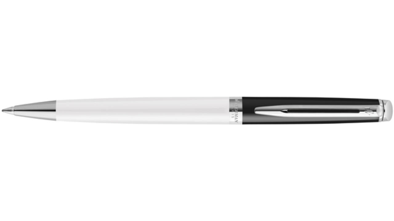 Balpen Waterman Hémisphère Colour Blocking black en white CT medium