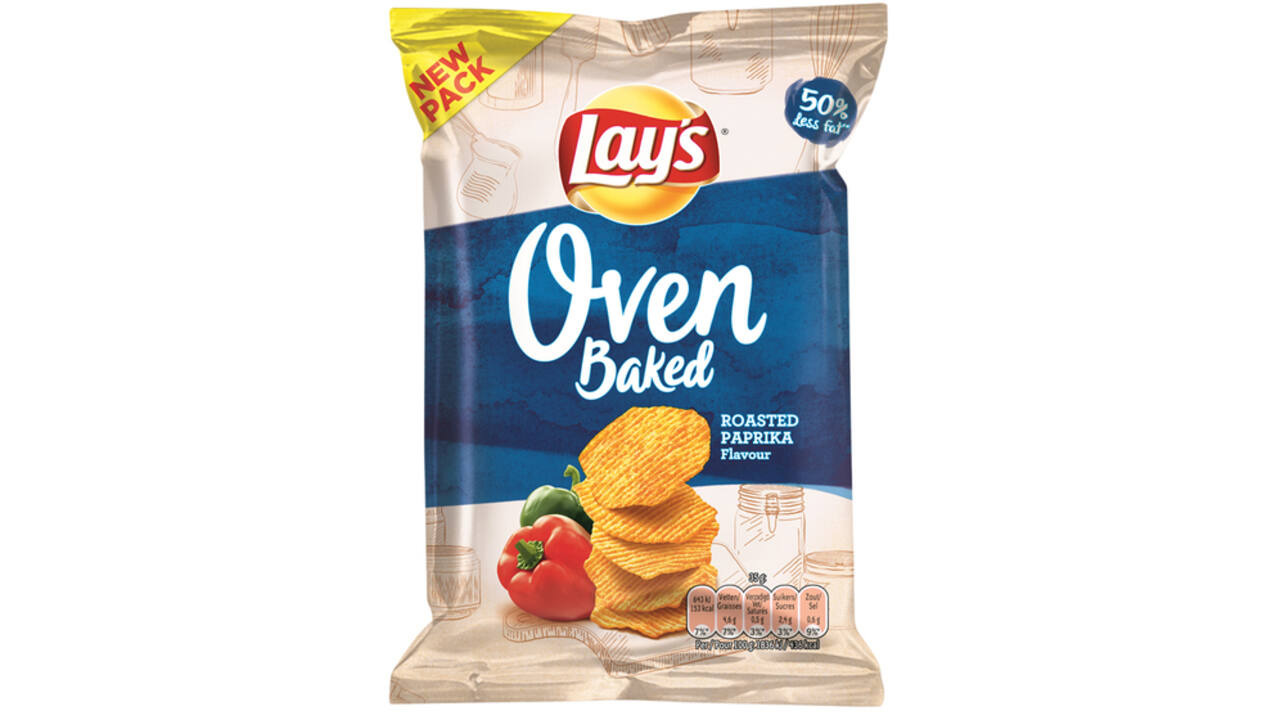 Chips Lay's Oven roasted paprika zakje 35gr