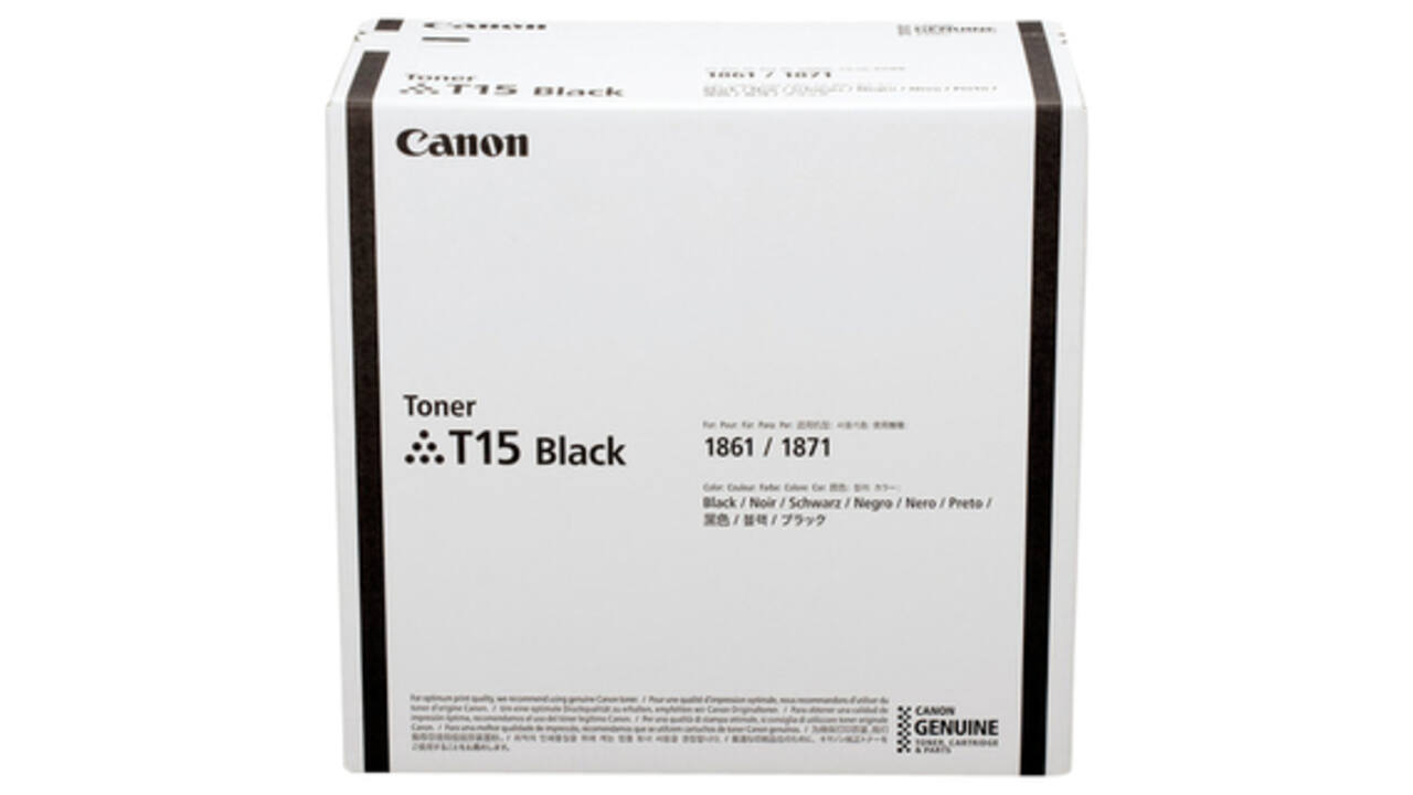 Tonercartridge Canon T15 zwart