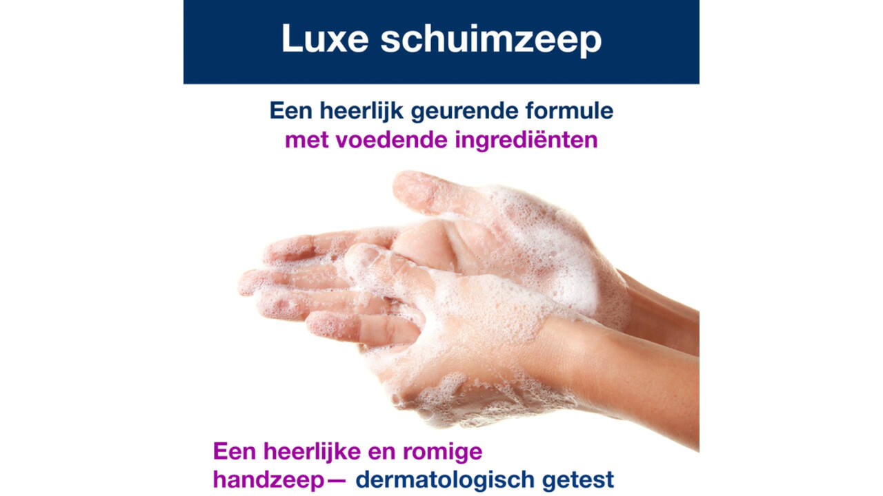 Handzeep Tork S4 foam luxe zacht geparfumeerd 1000ml 524901