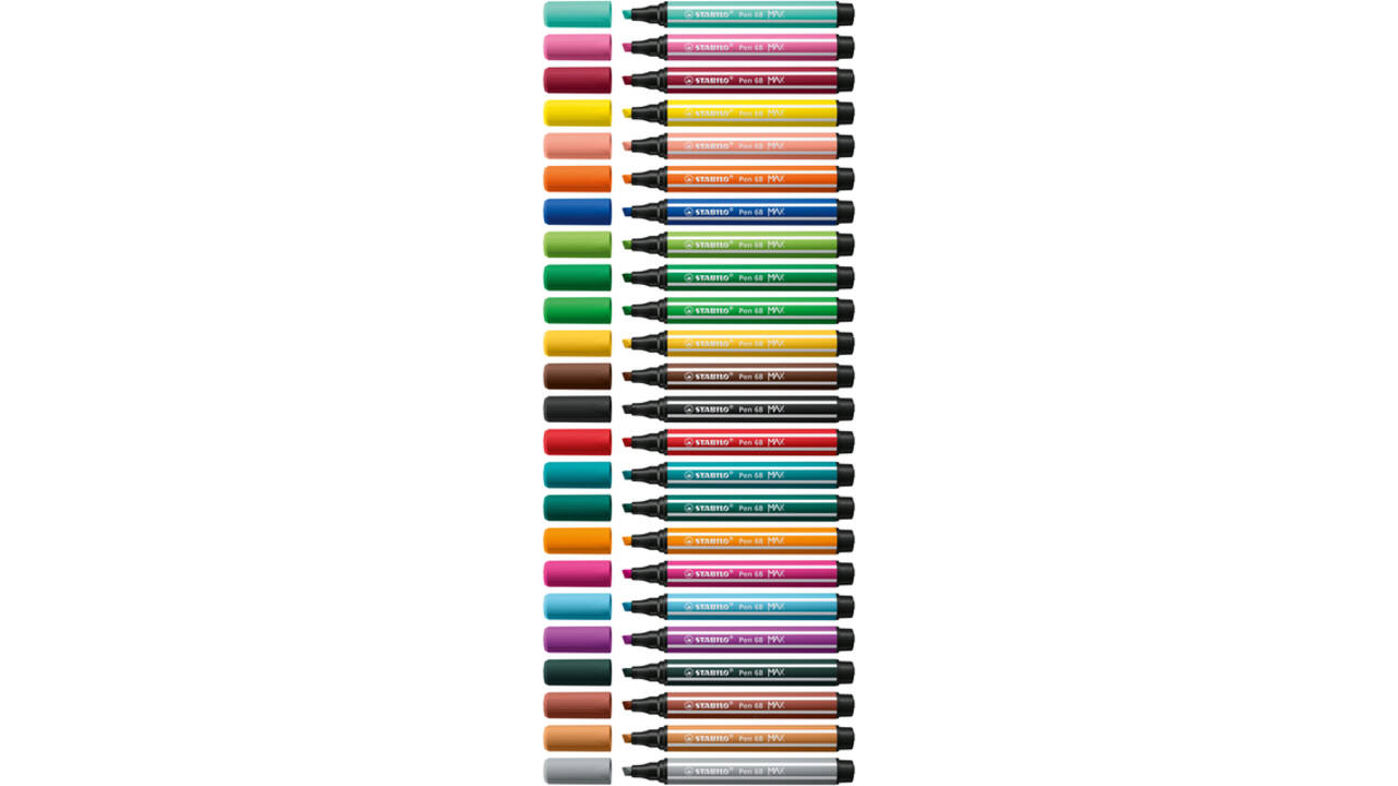 Viltstift STABILO Pen 68/36 Max smaragdgroen