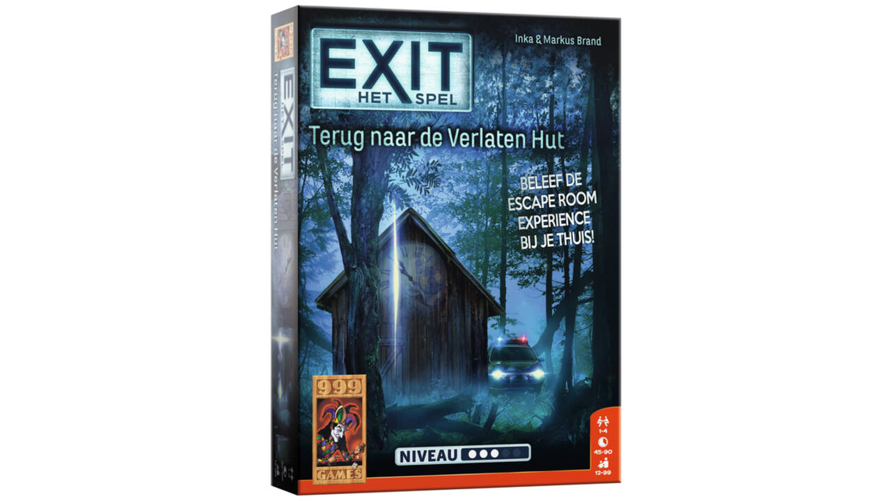 Spel EXIT Terug naar de Verlaten Hut Breinbreker
