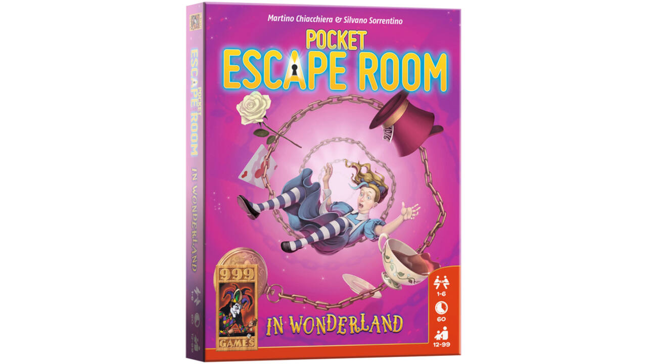 Spel Pocket Escape Room: in Wonderland