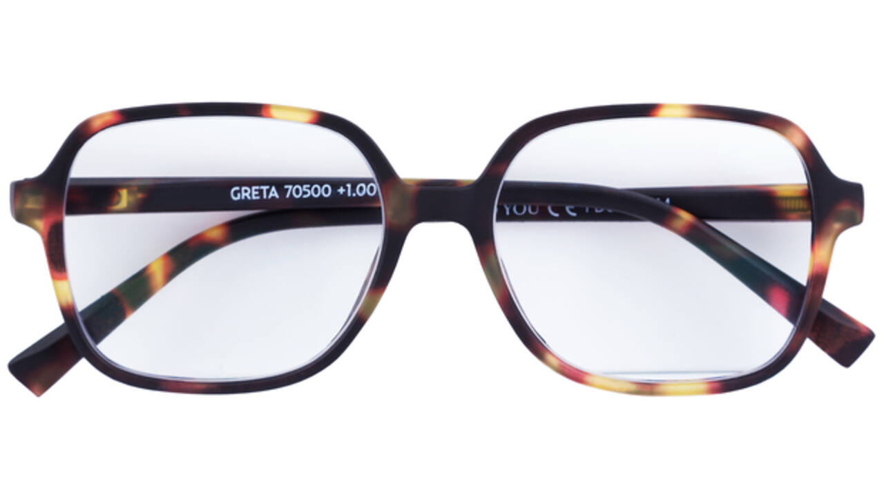 Leesbril I Need You +1.00 dpt Greta schildpad