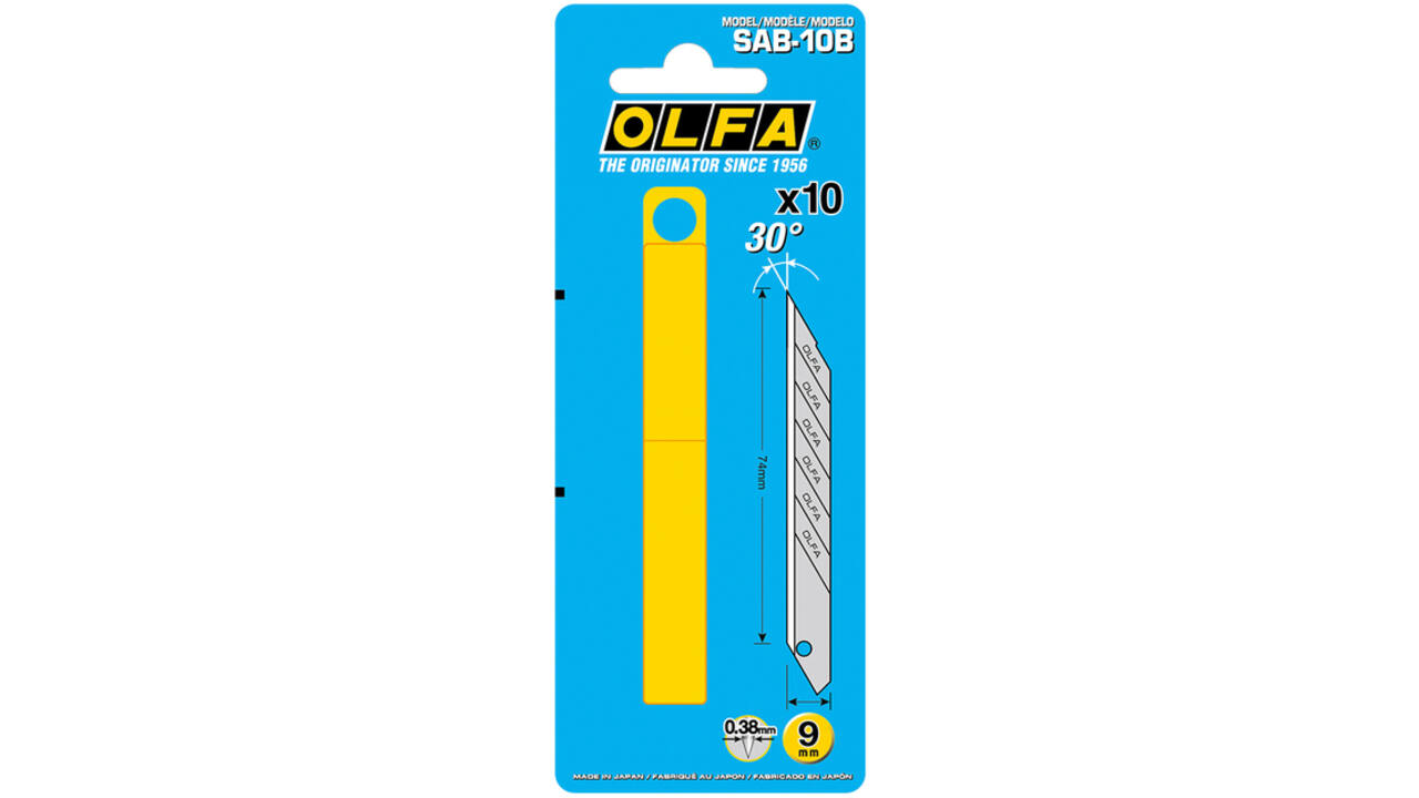 Reservemes Olfa SAB blister à 10 stuks