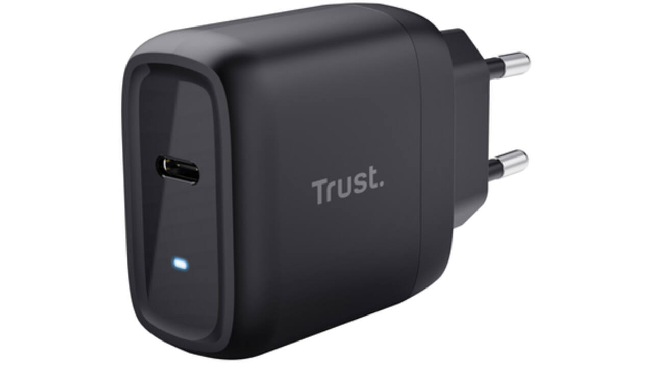 Oplader Trust Maxo 45W USB-C zwart