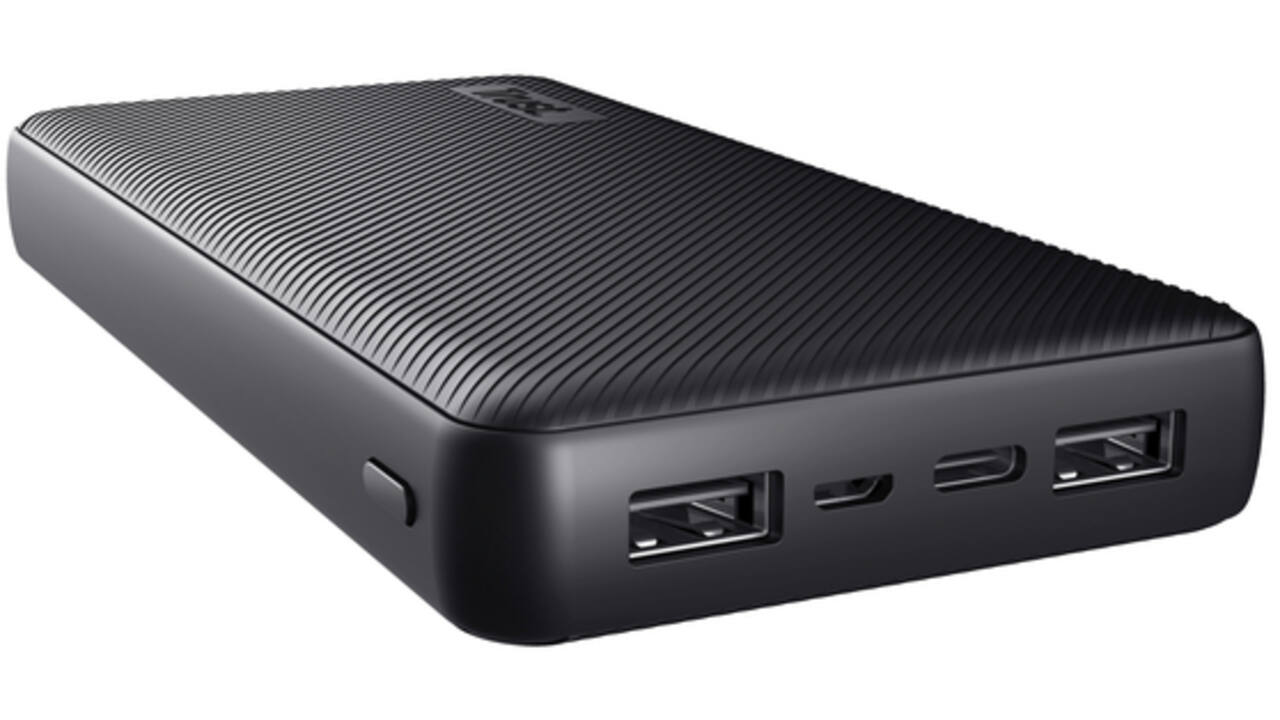 Powerbank Trust Primo 20.000 mAh eco zwart