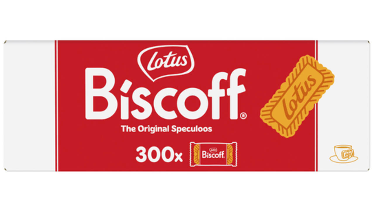 Koekjes Lotus Biscoff speculoos doos 300 stuks
