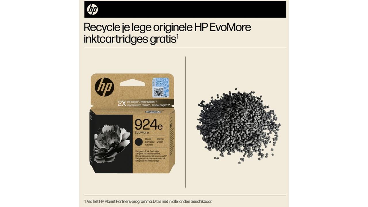 Inktcartridge HP 4K0V0NE 924E Evomore zwart