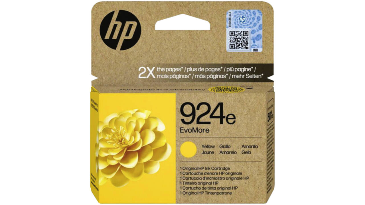Inktcartridge HP 4K0U9NE 924E Evomore geel