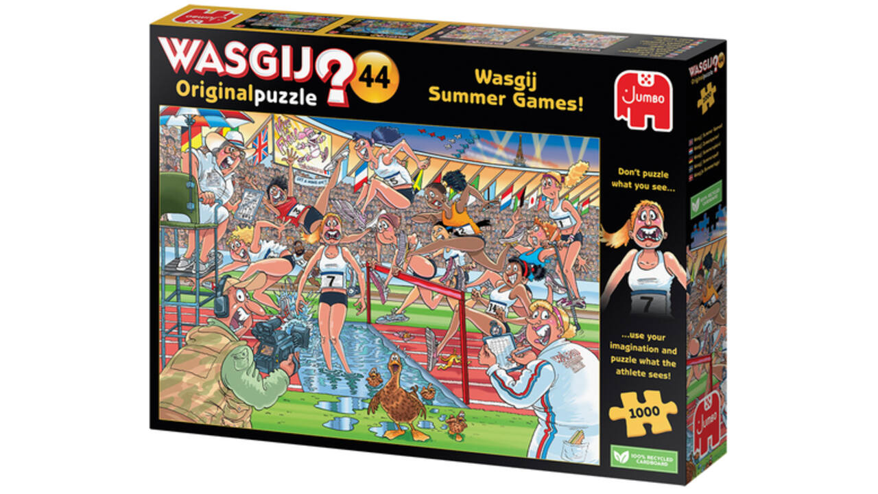 Puzzel Wasgij Original Zomerspelen! 1000 stukjes
