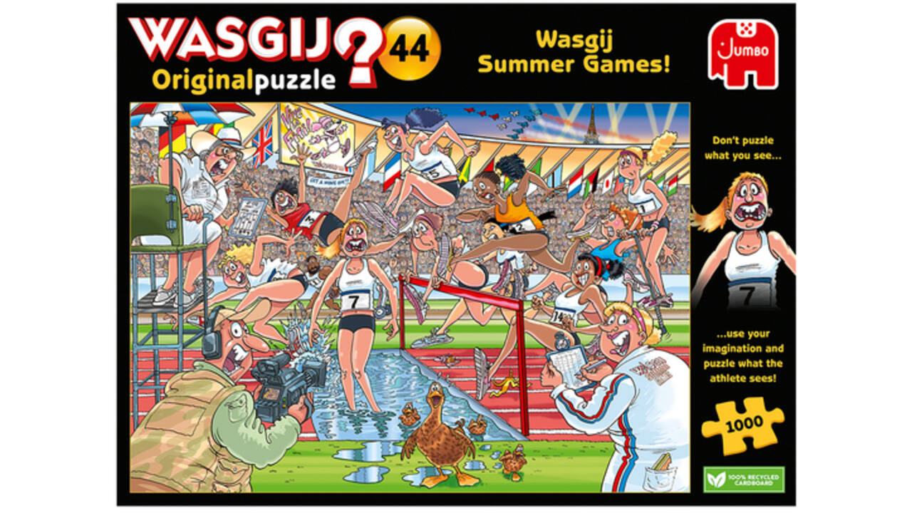 Puzzel Wasgij Original Zomerspelen! 1000 stukjes