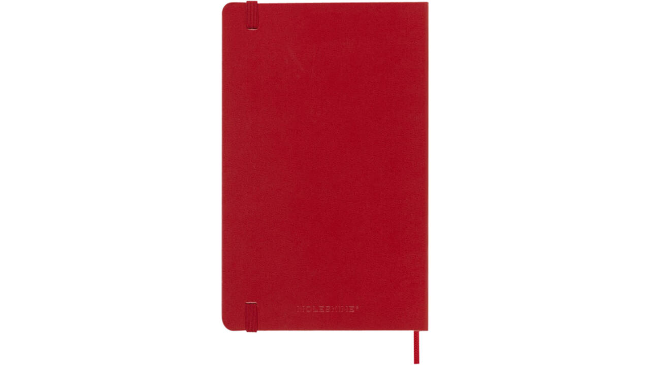 Agenda 2025 Moleskine 12M Planner Weekly 7dagen/1pagina large hc scarlet red
