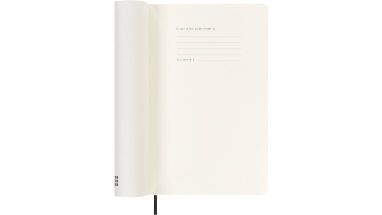 Agenda 2024/2025 Moleskine 18M Planner Weekly 7dagen/1pagina large sc black
