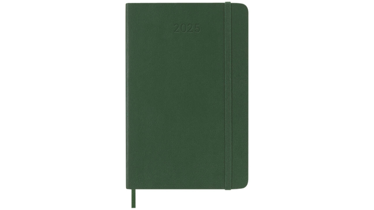 Agenda 2025 Moleskine 12M Planner Weekly 7dagen/1pagina pocket sc myrtle green