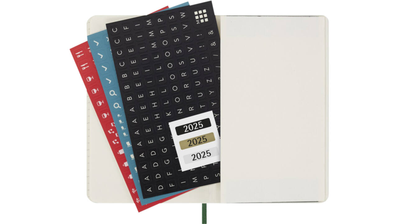 Agenda 2025 Moleskine 12M Planner Weekly 7dagen/1pagina pocket sc myrtle green