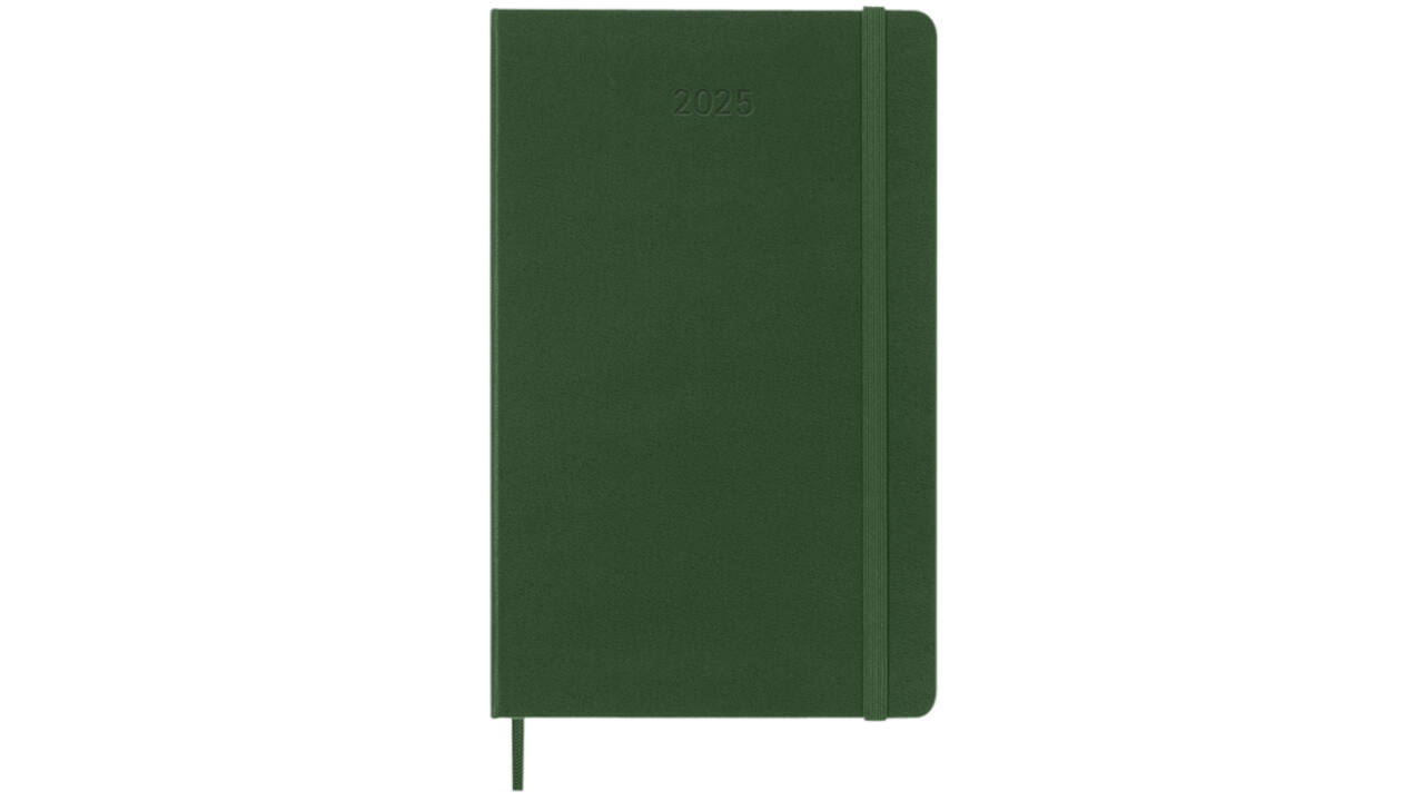 Agenda 2025 Moleskine 12M Planner Weekly 7dagen/1pagina large hc myrtle green