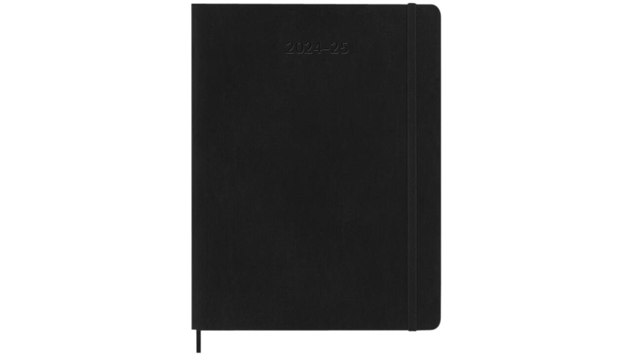 Agenda 2024/2025 Moleskine 18M Planner Weekly 7dagen/1pagina extra large sc black