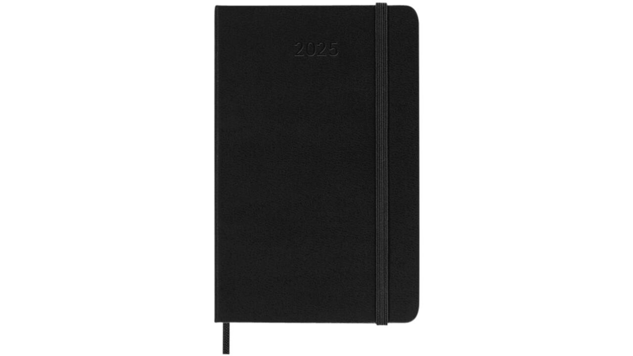 Agenda 2025 Moleskine 12M Planner Weekly 7dagen/2pagina's pocket hc black