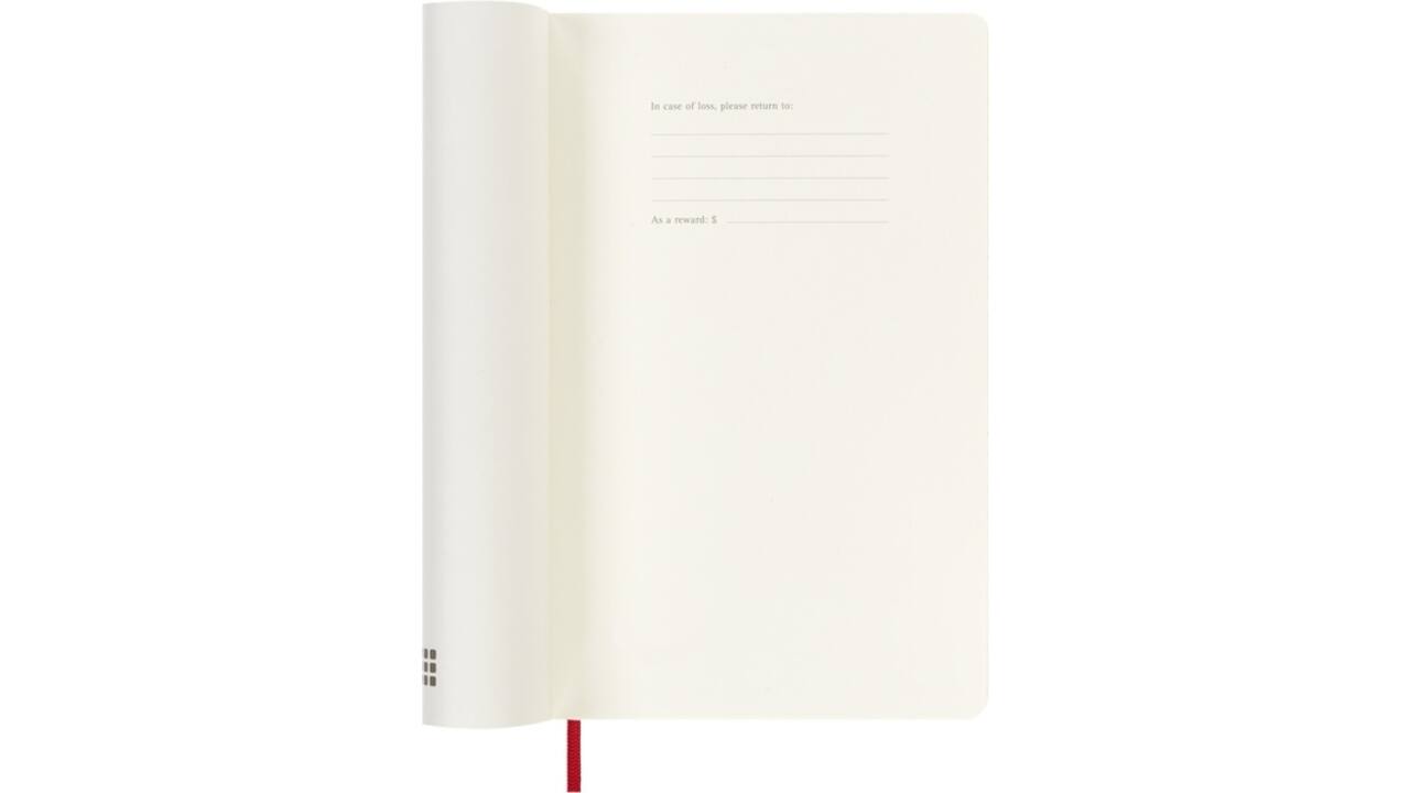 Agenda 2025 Moleskine 12M Planner Weekly 7dagen/1pagina large sc scarlet red