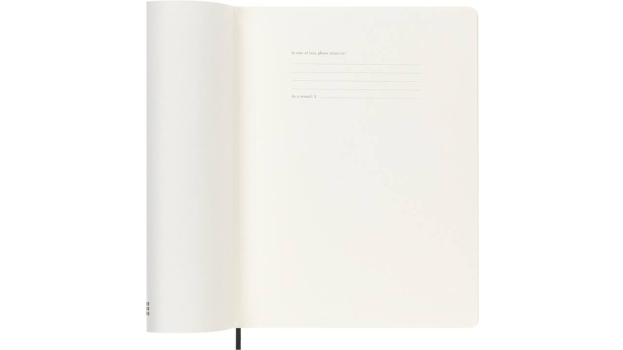 Agenda 2025 Moleskine 12M Planner Weekly 7dagen/1pagina extra large sc black