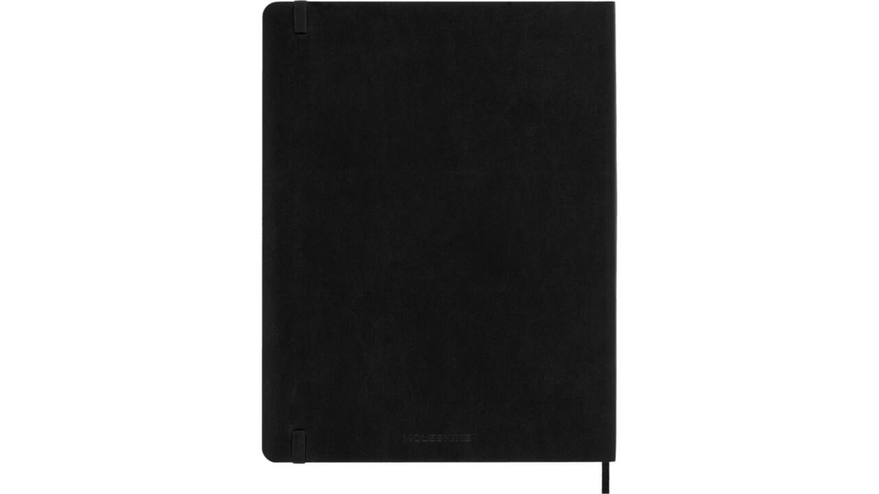 Agenda 2025 Moleskine 12M Planner Weekly 7dagen/1pagina extra large sc black