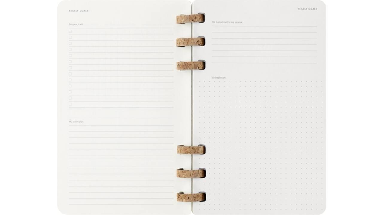 Agenda 2024/2025 Moleskine 12M Academic planner 7dagen/2pagina's large sc black
