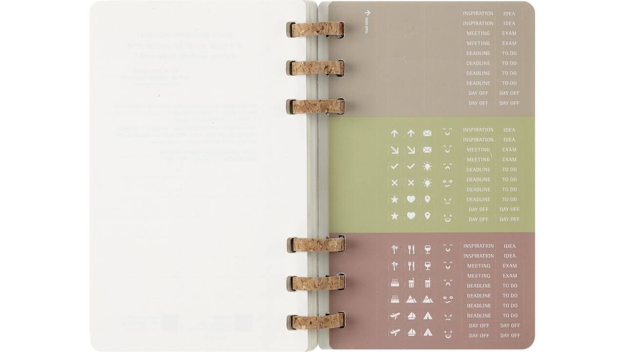 Agenda 2024/2025 Moleskine 12M Academic planner 7dagen/2pagina's large sc black
