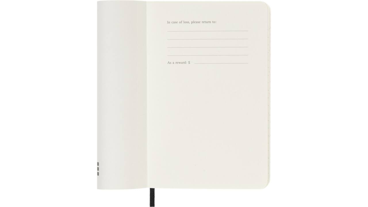 Agenda 2024/2025 Moleskine 18M Planner Weekly 7dagen/1pagina pocket sc black