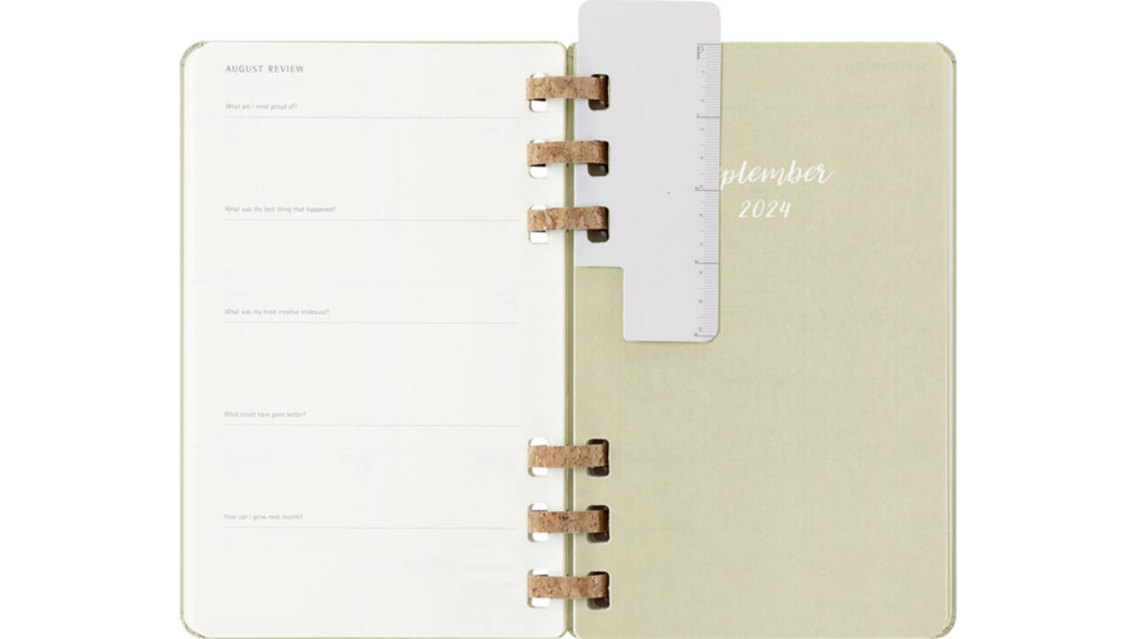 Agenda 2024/2025 Moleskine 12M Academic planner 7dagen/2pagina's large hc crush kiwi